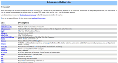Desktop Screenshot of lists.ru.ac.za